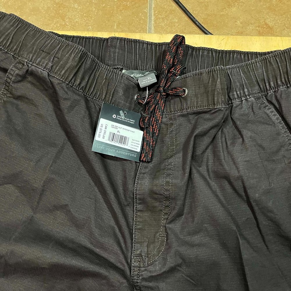 Eddie Bauer Men's Ripstop Joggers, XL, NWT